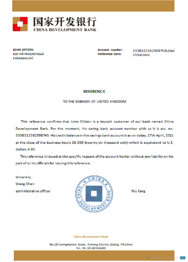 Download China Development Bank reference Photoshop template